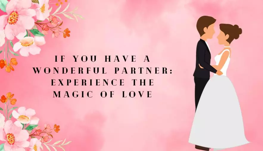 If You Have a Wonderful Partner